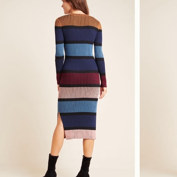 SOLD// Anthropologie Lorna Sweater Dress - Picture 2 of 5